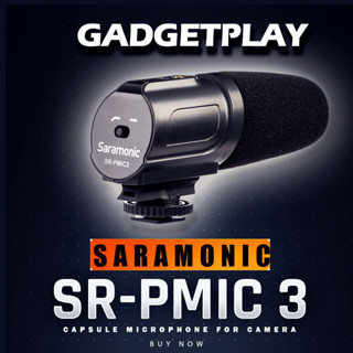 [กรุงเทพฯ ด่วน 1 ชั่วโมง] Saramonic SR-PMIC3 Surround Recording Microphone with Integrated Shockmount