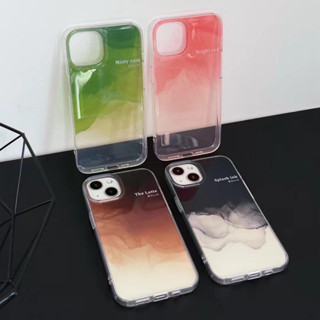 🎁ส่งของขวัญ🎁เคสไอโฟน 11 13 12 Pro Max ไล่ระดับ สีสัน เคส for ไอโฟน14 pro max soft case Iphone