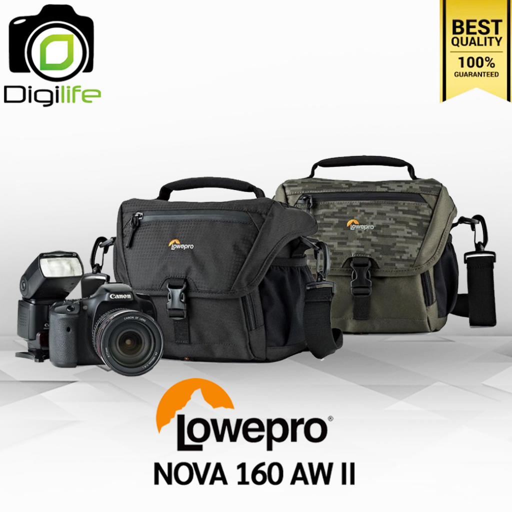 Lowepro Bag NOVA 160 AW II - กระเป๋ากล้อง กระเป๋ากันน้ำ กันกระแทก