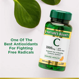 ✅พร้อมส่ง☀️วิตามินซี Nature’s Bounty, Vitamin C 500 mg& 1000 mg with Rose hips🍊C 500