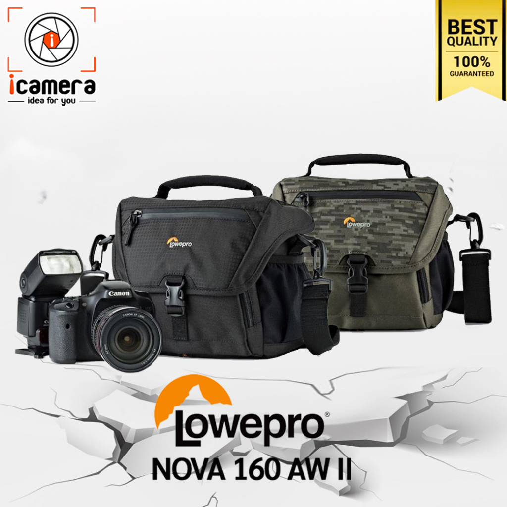 Lowepro Bag NOVA 160 AW II - กระเป๋า กระเป๋ากล้อง กันกระแทก กันน้ำ