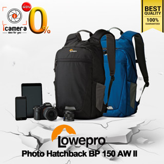 ผ่อน 0%** Lowepro Bag Photo Hatchback BP 150 AW II Backpack - กระเป๋ากล้องกันน้ำ กันกระแทก กระเป๋าเป้