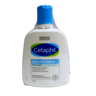 Exp.6/25 Cetaphil Gentle Skin Cleanser ผลิตภัณฑ์ทำความสะอาดผิวสูตรอ่อนโยน 0816  250ml.