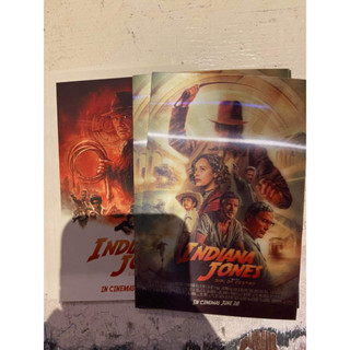 โปสการ์ด Indiana Jones 3d postcard Indiana Jones 3d โปสการ์ด อินเดียน่า โจนส์ จาก sf