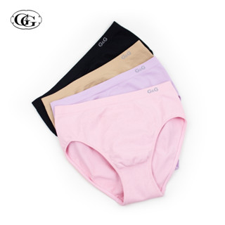 G&amp;G Underwear : กางเกงใน ทรงบิกินี่ ทอไร้ตะเข็บ รุ่น EU0009 มี 4 สี