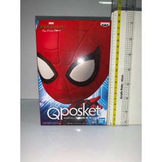 Qposket Marvel - Spider Man (A) แท้ มือ 1 กล่องบุบ