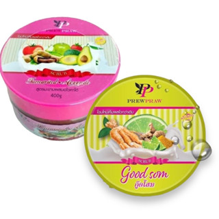 สครับพริ้วพราว สครับโคตรโสม สครับ Good Som โคตรโสม by พริ้วพราว 400 g. สครับน้ำนม สูตรโสมผสมมะนาวขมิ้น