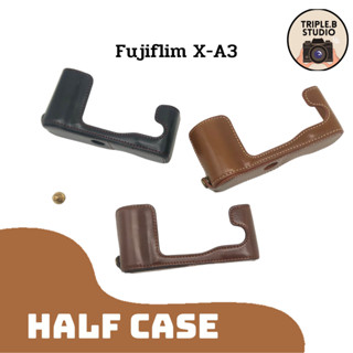 (ขายถูก) เคสกล้องฟูจิ Half case Fujifilm Fuji XA3 เคสหนัง PU ขายถูก