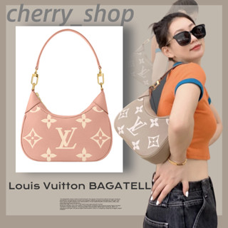 🍒หลุยส์วิตตอง💯Louis Vuitton BAGATELLE BAG กระเป๋าถือ/สะพายสุภาพสตรี M46112