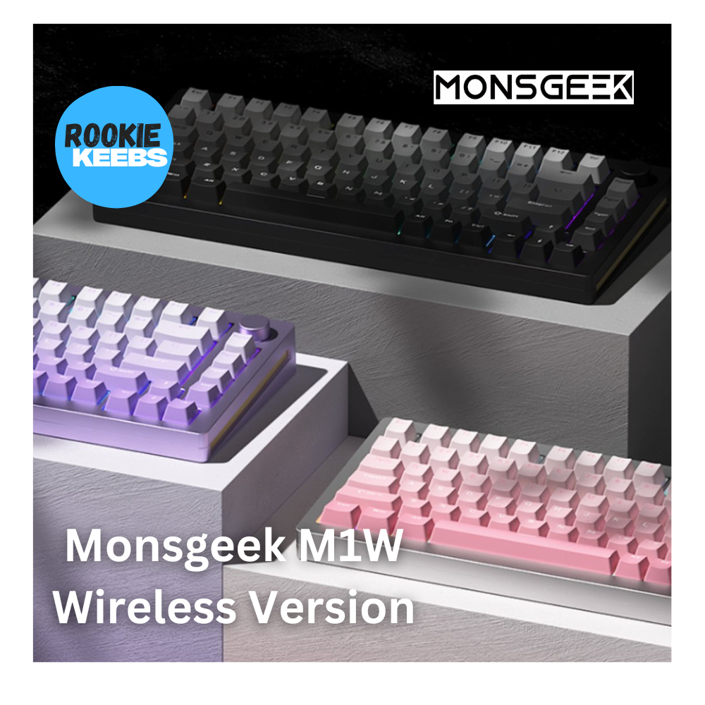 (พร้อมส่งจากไทย)Monsgeek M1W 75% Barebone Wireless Mechanical Keyboard