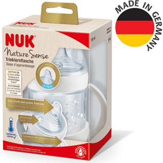 มาใหม่หัดดื่มNUK Nature Sense Learner แก้วหัดดื่มพร้อมแถบวัดอุณหภูมิขนาด150ml