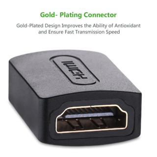 UGREEN 20107/90592 High Speed HDMI Female to Female Coupler Adapter for Extending Your HDMI Devices