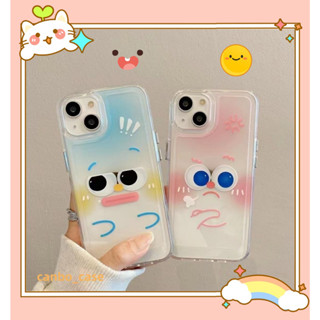 🎁ส่งของขวัญ🎁เคสไอโฟน สำหรับ 11 14 for iPhone Case 13 12 Pro Max น่ารัก ตลก ใบหน้าที่ยิ้ม กันกระแทก เคสนิ่ม เคสโทรศัพท์