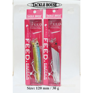 เหยื่อตกปลา TACKLE HOUSE รุ่น FEED POPPER 120mm. FLOATING