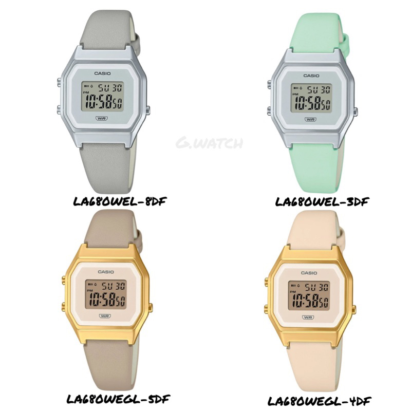 CASIO รุ่น LA680WEL / LA680WEGL ของผู้หญิง