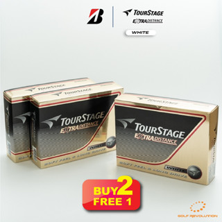 [Buy2, Free1] Bridgestone - TourStage Extra Distance White , Price: 840 THB/dz