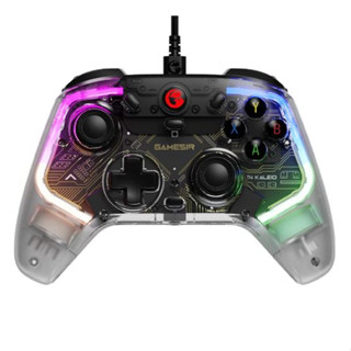 GameSir T4 ⚡️FLASH SALE⚡️ (ราคาโปรโมชั่น) Kaleid Transparent PC Controller, Wired Gaming Controller for PC/Switch/Androi