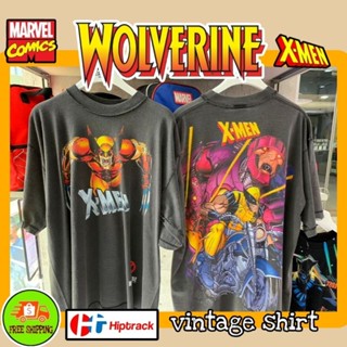 เสื้อMarvel ลาย วูล์ฟเวอรีน สีดำ ฟอกเฟด ( HP-017 )