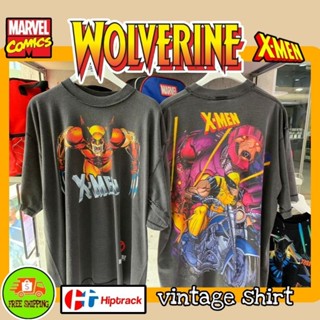 เสื้อMarvel ลาย วูล์ฟเวอรีน สีดำ ฟอกเฟด ( HP-017 )