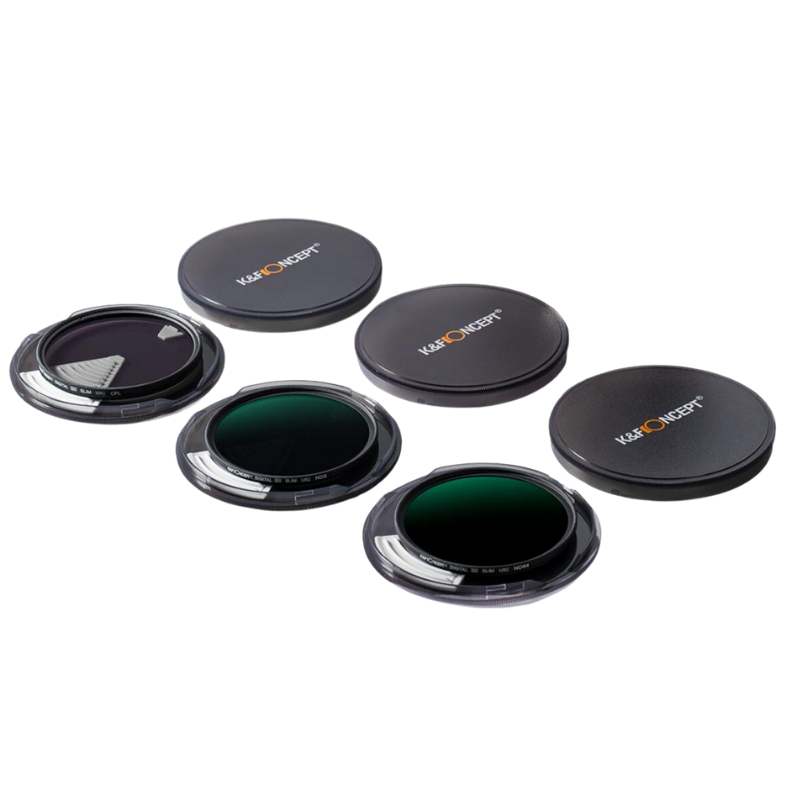 K&F CONCEPT 52MM 55MM 58MM 62MM 67MM 72MM 77MM Slim Fader Variable ND Filter Adjustable Nd2 To Nd400 62mm Neutral Density For Canon 7d