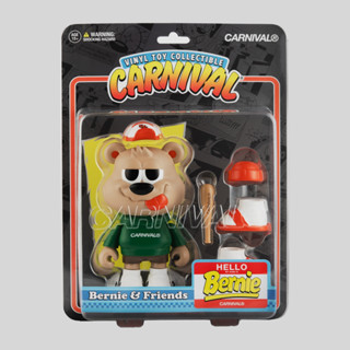 [ ของแท้ ] Carnival Designer Toy Bernie and Friends Series "Batter Bernie" Edition of 300 ของใหม่ พร้อมส่ง