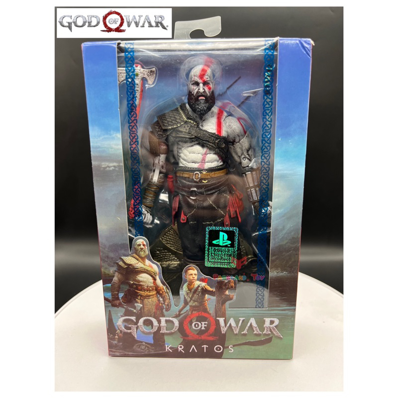 โมเดล ก็อต ออฟ วอร์ เครโทส ภาค 4สูง 15-17เซ็น สินค้านำส่งที่ไทย Model God of War Kratos tall 16-17CM