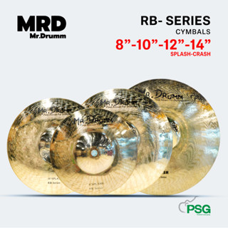 MR.DRUMM : CYMBALS RB-SERIES 8”-12 SPLASH - 14" CRASH