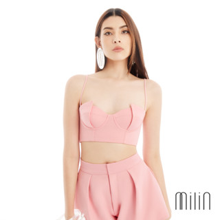 [MILIN] Fruit Fenzy Bra Top Structured bustier Spaghetti straps crop top เสื้อครอปสายเดี่ยวทรงบัสเทียร์ 41