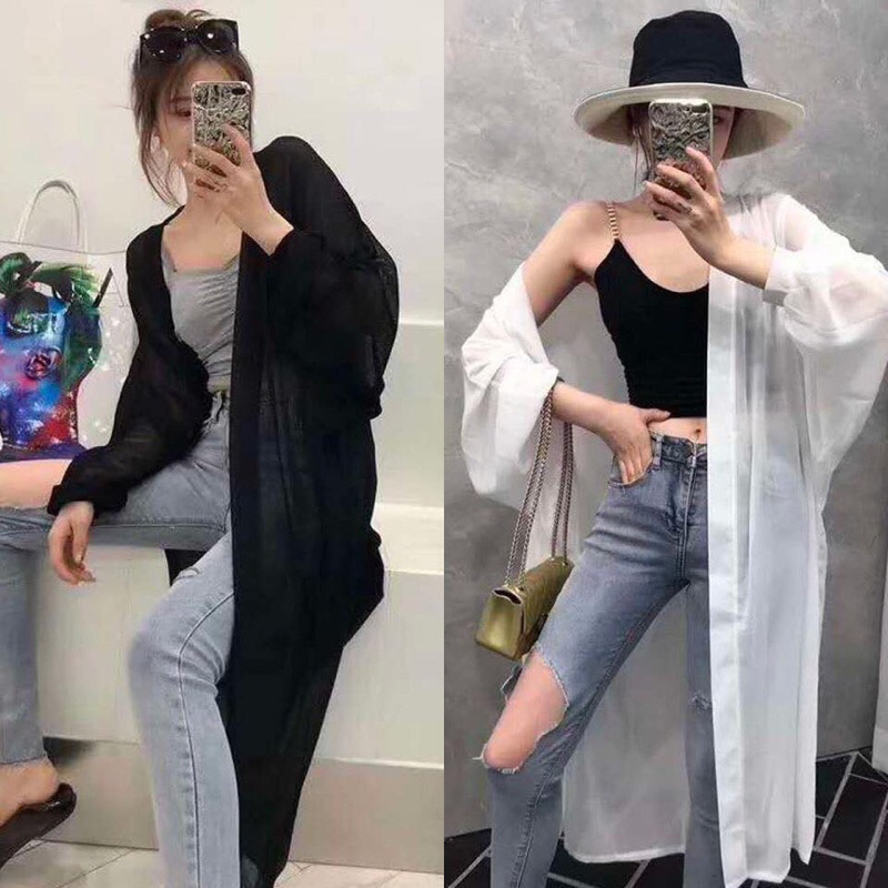 เสื้อคลุมชีฟองยาว