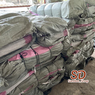กระสอบพลาสติกแบบนิ่มแพค100ใบ ขนาด20x36นิ้ว บรรจุ30กิโล ใหม่มือ1ระบายอากาศได้ดี เหมาะสำหรับใส่ผลผลิตทางการเกษตร