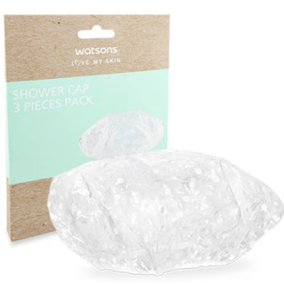 วัตสันหมวกคลุมผมขณะอาบน้ำ แพ็ค 3 ชิ้น WATSONS Watsons Shower Cap Pack 3pcs.