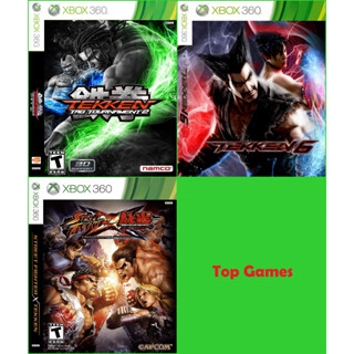 Tekken Tag Tournament 2 - Tekken 6 แผ่นเกม Xbox 360  สำหลับเครื่องแปลง RGH/JTAC LT2.0 LT3.0