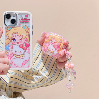 เคสแอร์พอด 3 Case Airpods 3 pro2 case การ์ตูน น่ารัก เซเลอร์มูน พร้อมจี้ เคส Airpod 3 pro2 case เคส Airpod 1 gen2 case