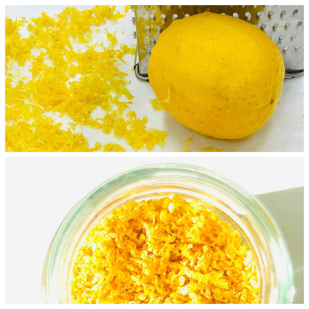 เครื่องเทศ ผิวเลมอนแห้ง DRIED 100% LEMON ZEST