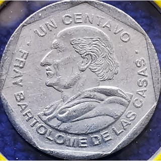 เหรียญ​กัวเตมาลา​ Guatemala, 1 Centavo, ใช้แล้ว, #​2970