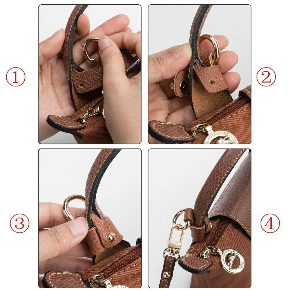 พร้อมส่ง🔥 สายสะพายไหล่ อุปกรณ์เสริม หนังแท้ สำหรับกระเป๋า longchamp mini