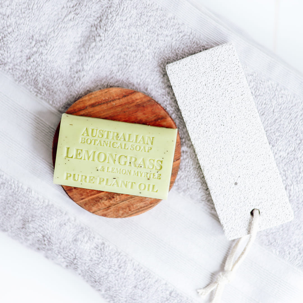 สบู่ออแกนิค Australian botanical soap Lemongrass and Lemon Myrtle