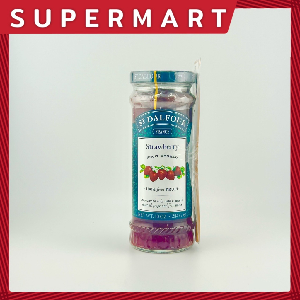 SUPERMART St. Dalfour Strawberry Spread 284 g.  รสสตอเบอร์รี่ 284 ก. #1114132