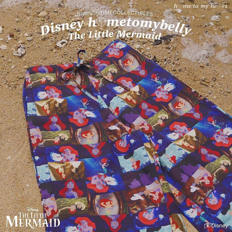🌟แท้/พร้อมส่ง🌟 Home to my Heart กางเกงลาย The Little Mermaid 🧜‍♀❤️ Disney HometoMyBelly
