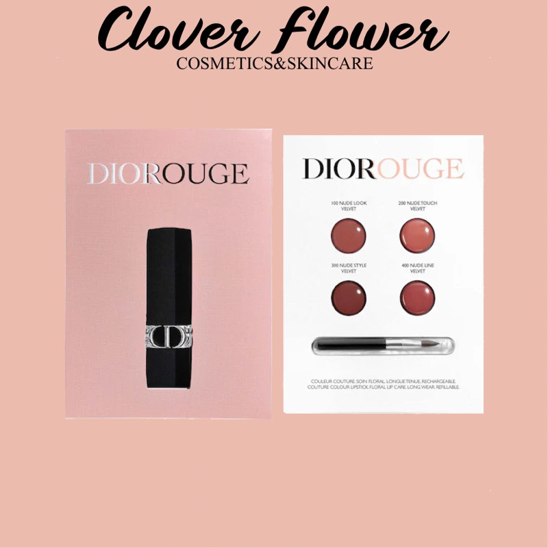 🔺พร้อมส่ง/แท้100%🔺Dior rouge the couture lipstick in nude velvet tester