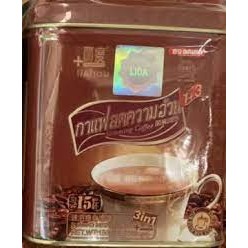 ** ซื้อ 2 ชิ้นได้ราคาส่ง ** กาแฟกระป๋องเหล็ก เกรดเอ มีสติกเกอร์ 15 ซอง ลดสัดส่วน พร้อมส่ง!!