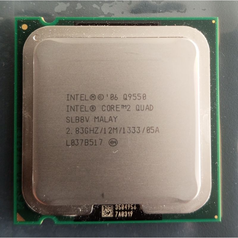 Intel Core 2 Quad Q9550 2.83GHz 4Cores 4Threads Socket 775