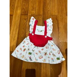 Petit Maison vintage  dress 3Y girl dress used งานน่ารักสุดๆ