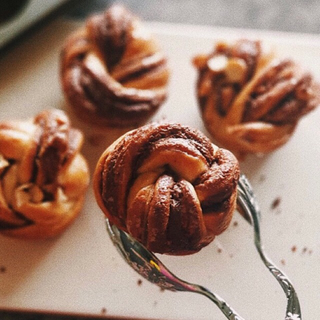 Nutella Babka/Chocolate Babka/นูเทลล่าบั๊บก้า/ช็อคโกแลตบั๊บก้า