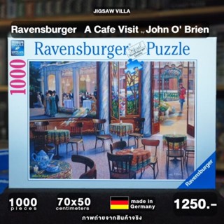 Ravensburger - A Cafe Visit ขนาด 1000 ชิ้นMade in Germany  มีสินค้าที่ไทย พร้อมส่งได้ทันที