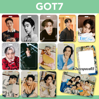 ที่ใส่บัตร GOT7ลายใหม่ (ไม่รวมสาย) เฟรมการ์ด ที่ใส่บัตรพนักงาน ที่ใส่การ์ด ที่ใส่คีย์การ์ด [พร้อมส่ง]