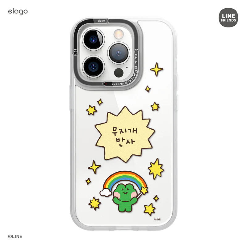 elago x LINE FRIENDS minini Case for iPhone 14, 14 Pro [4 Styles] ลิขสิทธิ์แท้จากตัวแทนจำหน่าย