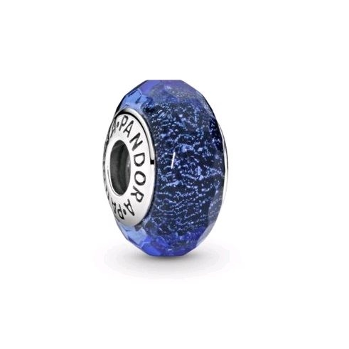 Pandora​ ชาร์ม​ มูราโน่​ น้ำเงินกลิตเตอร์​ 💙