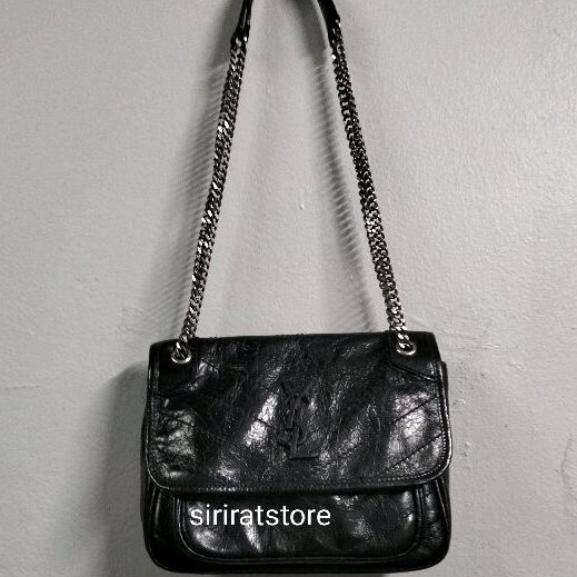กระเป๋าสะพายข้าง SAINTLAURENT PARIS มือสองสภาพดีไม่มีตำหนิเป็นงานลุ้นแท้งานสุด