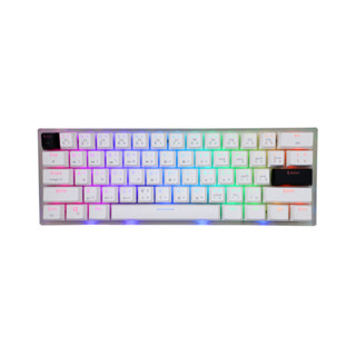 FANTECH WIRELESS KEYBOARD  MK860 WHITE - RED SWITCH